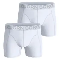 Björn Borg Organic Cotton Stretch Boxers 2-pack Vit, XS