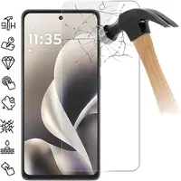 Mtp Products Motorola Moto G Power (2026) Skärmskydd av härdat glas - 9H - Case Friendly - Genomskinlig