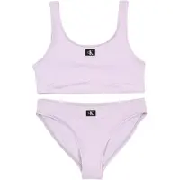 Calvin Klein Girls Bralette Bikini Set CK Monogram