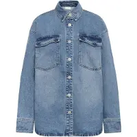Kaffe Blus blå denim