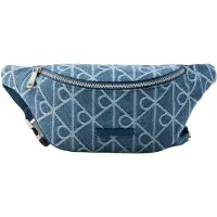 Calvin Klein Denim Logo Jacquard Bum Bag