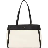Calvin Klein Cotton Canvas Tote Bag