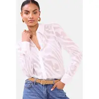 Lipsy Blus rosa / vit