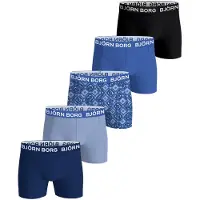 Björn Borg Cotton Stretch Boxers 5-pack Svart, S