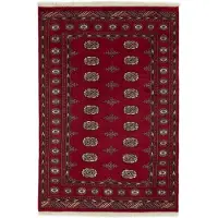 Rezas Pakistan handknotted orientalisk matta 135 x 197 cm