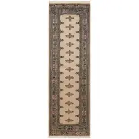 Rezas Pakistan handknotted orientalisk matta 75 x 239 cm