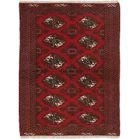 Rezas Torkaman orientalisk matta 105 x 145 cm