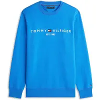 Tommy Hilfiger Logo Fleece Crew Neck Sweatshirt