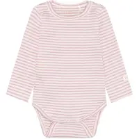 Fixoni Body l/ä - Rib - Blekt Mauve - - 1½ år (86) - Body L/Ä