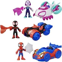 Spidey and his Amazing Friends MARVEL SM and AF 3In Spidey Web Crawler Vehicle
