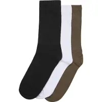 Urban Classics Sockor khaki / svart / vit