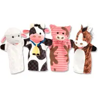 Melissa & Doug MND handdockor Farm Friends