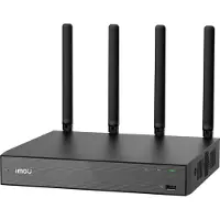 IMOU 10-kanalig inspelare 4 antenner WiFi 6 mikrofoner röst HDMI VGA NVR-N110W-8A0E