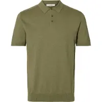 Selected Berg Kortärmad Polotröja