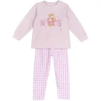 Chicco Pyjamas ljusbrun / rosa / svart / vit