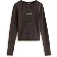 Vans T-shirt 'Teri' choklad / svart / vit