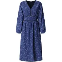 Pepe Jeans för kvinnor. PL9537802 Klänning Barby blå (S), Casual, Viskos, Lång ärm
