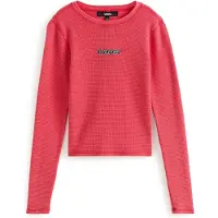 Vans T-shirt 'Teri' ljusröd / svart / vit