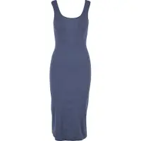 Urban Classics Rib Top ärmlös Midiklänning