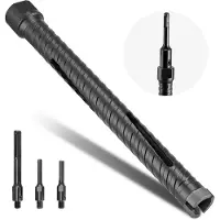 Vevor Kärnborr, 25 mm diameter, 241 mm borrdjup, M16 invändig gänga, diamantkärnborr med 3 adaptrar, pilotborr och sexkantsnyckel, för armerad betong, tegelstenar och murverk