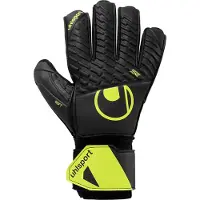Uhlsport Målvaktshandske Fangmaschine Soft Flex Frame - Svart/Gul Barn, storlek 5