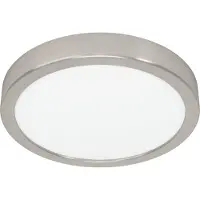 Eglo LED taklampa Fueva 5, Aluminium / grå / zink, Vardagsrum / matsal, Metall, Modern, LED-taklampa