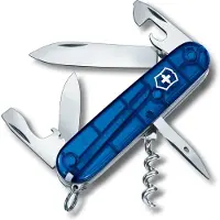 Victorinox Spartan, Swiss pocket knife, transparant blue