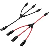 TRU COMPONENTS TC-12195664 Solcellssplitter 6 mm² 30 A Kabellängd 40 cm