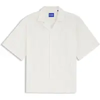 Hugo Blue Eligino 10278678 Kortärmad Skjorta