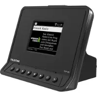 Telestar TOP 400 Schwarz Internetradio Svart