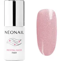 NEONAIL UV Nagellack Revital Base Fiber Nagellacksbas och topplack 7 ml Blinking Cover Pink