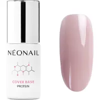 NEONAIL UV Nagellack Base Cover Base Protein Nagellacksbas och topplack 7 ml Soft Nude