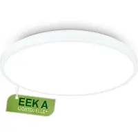 Briloner LED panel Kaida, Vitt / opal, Arbetsrum / kontor, Metall, LED-taklampa