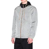Armani Exchange för män. XM001830AF18579M0245 Ultralätt jacka i nylon med grå iridescerande effekt (XL), Casual, Polyamid