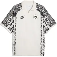 Puma Dortmund Fotbollströja King Retro - Vit/Svart, storlek Small