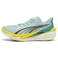 Puma Deviate NITRO 4 Shoes Blue Yellow SS26 Women's, Size 39 - EUR