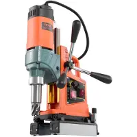 Vevor Magnetisk borrpress, 1400 W, 50 mm borrdiameter, 0-850 varv/min hastighet, vändbar riktning, Magnetisk borrpress för metallytor, elektrisk borrmaskin för industri och heminredning