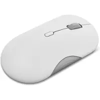 Lenovo 350 Bluetooth Silent Mouse (P) WiFi mus Sladdlös Optisk Grå 6 Knappar 2400 dpi Tysta knappar