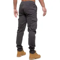 Enzo | Cargo Jogger Jeans för herrar - Grå
