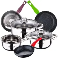 San Ignacio Cassel Kastrullset 20/24/28 Cm 5 Bitar