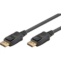 Goobay 74753, 3 m, DisplayPort, DisplayPort, Hankoppling, Hankoppling, 10240 x 4320 pixlar