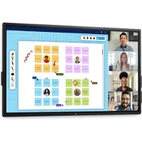 Dell Pro 75 Plus 4K Touch Monitor P7525QT - 75 Diagonal klass (74.5 visbar) LED-bakgrundsbelyst LCD-skärm - interaktiv - med pekskärm (multitouch) - 4K UHD (2160p) 3840 x 2160
