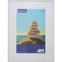 MAUL 1935802 Växelram akryl Pappersformat: 30 x 40 cm Vit