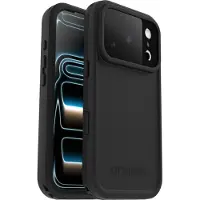 Otterbox Case Apple iPhone 17 Pro Svart Stöttålig, MagSafe-kompatibel, Vattentät, Dammtätt, Induktiv laddning 77-99768