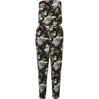 Urban Classics Jumpsuit jade / lax / svart / vit
