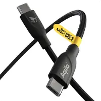 Aqiila Cablebird CB12 USB-C Kabel USB 2.0 USB-C-kontakt 2.00 m Svart AQCBPBICB3BD874