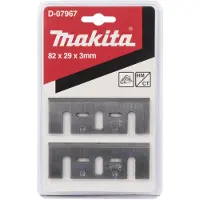 Makita - Hyvlingsblad - för trä - 2 delar - längd: 82 mm - bredd: 29 mm - för KP001GM201, KP001GZ