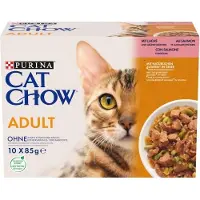 Purina Adult 1+, Vuxen, Lax, 85 g
