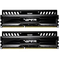 Patriot Extreme Performance Viper 3 Series Black Mamba Edition - DDR3 - sats - 16 GB: 2 x 8 GB - DIMM 240-pin - 1600 MT/s / PC3-12800 - CL9 - 1.5 V - ej buffrad - icke ECC