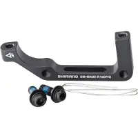 Shimano Xtr Disc Brake Adapter Pm/is Rear Svart 180 mm